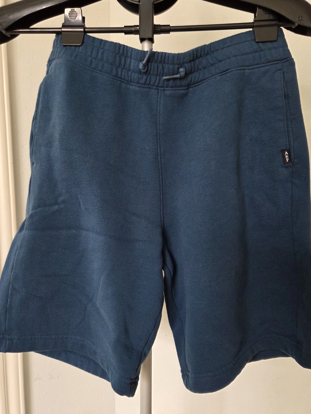 abercrombie kids Navy Blue Drawstring Casual Shorts